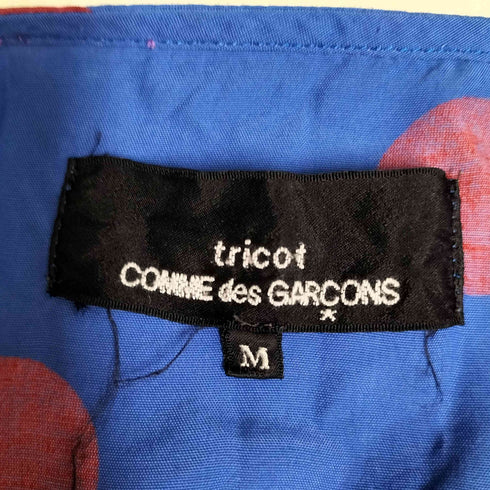 トリココムデギャルソン tricot COMME des GARCONS 03SS AD2003 レーヨン100% ドット 水玉 キャミソールワンピース レディース JPN:M
