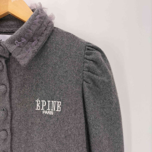 エピヌ epine ÉPINE PARIS tulle wool blouse レディース
