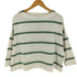 ma couleur ボートネックボーダー 長袖カットソー casual レディース 38