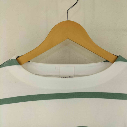 ma couleur ボートネックボーダー 長袖カットソー casual レディース 38