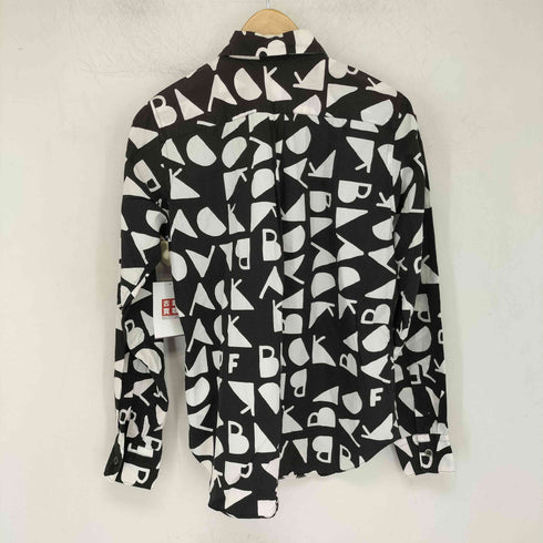 ブラックコムデギャルソン BLACK COMME des GARCONS 総柄 パッチワーク 長袖シャツ メンズ import:S