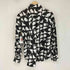 ブラックコムデギャルソン BLACK COMME des GARCONS 総柄 パッチワーク 長袖シャツ メンズ import:S