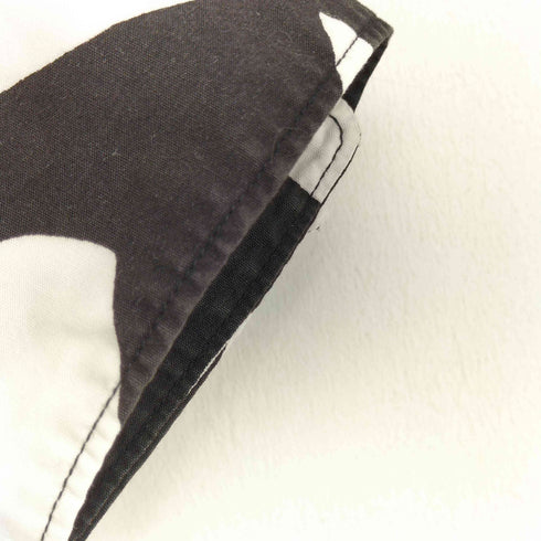 ブラックコムデギャルソン BLACK COMME des GARCONS 総柄 パッチワーク 長袖シャツ メンズ import:S