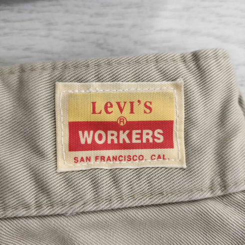 リーバイス LEVI STRAUSS&CO workers バギーシルエット チノパンツ メンズ US:28-29