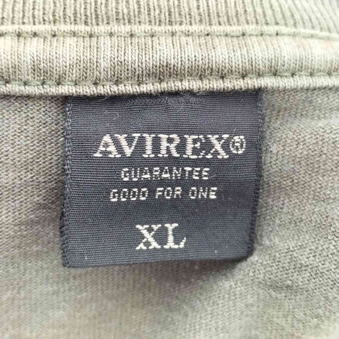 アヴィレックス AVIREX S/S FADE WASH LOOSE FIT MILITARY POCKET T-SHIRTS フェイド ウォッシュ ルーズフィット ミリタリー ポケット 半袖 Tシャツ メンズ import:XL