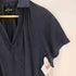 トリココムデギャルソン tricot COMME des GARCONS 09AW AD2011 リネン100% スキッパー ギャザー チュニック レディース JPN:M