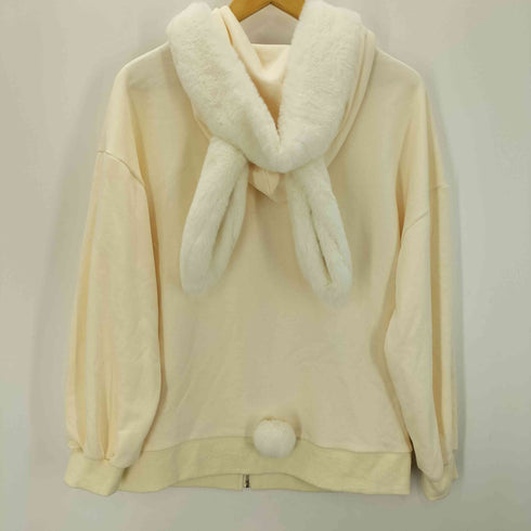 シークレットハニーバイハニーバンチ Secret Honey by Honey Bunch 裏起毛うさ耳パーカー レディース