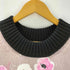 BASE MARK ベースマーク 25AW SIMEON FARRAR x Big Knit PO コラボ 総柄 ビックニット プルオーバー セーター レディース JPN:S
