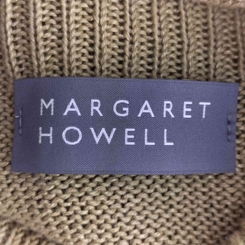 マーガレットハウエル MARGARET HOWELL リネン コットン タートルネック ニット レディース 2
