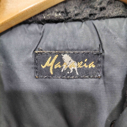 MARAXIA 00s Y2K ダブルジップ ギミック フーデッド フック ジャケット レディース FREE