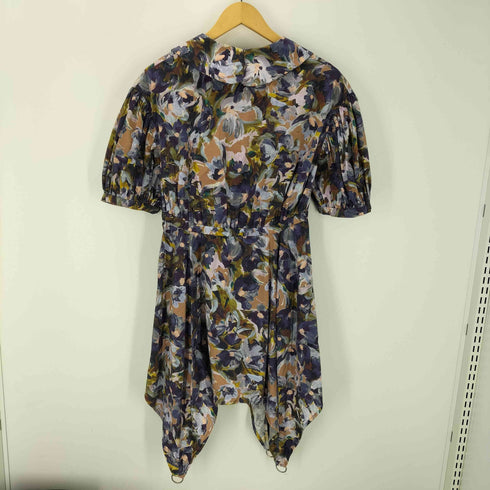 キディル KIDILL 24SS HERESIE CHILDREN期 DRESS COLLABORATION WITH EMARY DEVEAUX FLOWER コラボ 総柄 ドレス ワンピース レディース FREE