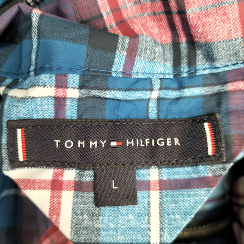 トミーヒルフィガー TOMMY HILFIGER リバーシブルプリントフーデッドジャケット メンズ import:L