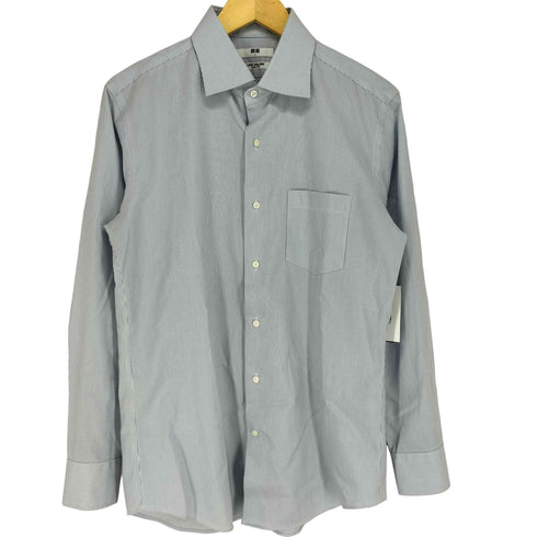 ユニクロ UNIQLO 25AW スーパーノンアイロンスリムシャツ メンズ L