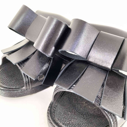 ビームス BEAMS BENSAN-D RIBBON CHUNKY LOAFER レディース JPN:M