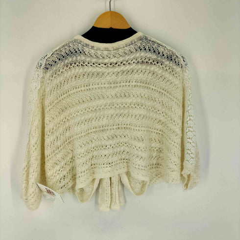 シークレットハニーバイハニーバンチ Secret Honey by Honey Bunch フロントリボン レースニットプルオーバー レディース