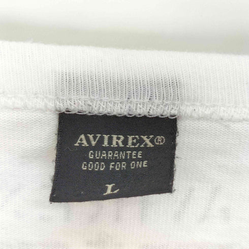 アヴィレックス AVIREX NAVAL PATCH TEE ナバル パッチ Tシャツ メンズ import:L