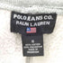 ポロジーンズカンパニーラルフローレン POLO JEANS COMPANY RALPH LAUREN RL 67 90S OLD 星条旗タグ ワッペン 刺繍 カレッジ ワイドレッグ スウェット パンツ 裾ジップ メンズ S