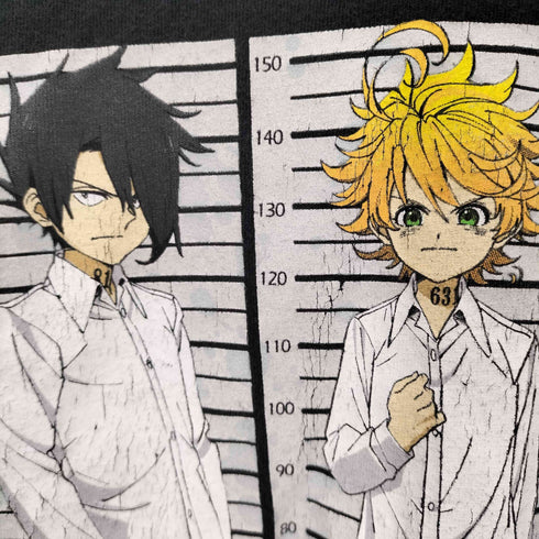海外ボディ アニメ プリント S/S Tシャツ アニメティー メンズ import:XL