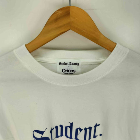 ジャーナルスタンダード JOURNAL STANDARD STUDENT APATHY×ORIENS フロントプリント クルーネック ロングスリーブ メンズ JPN:XL