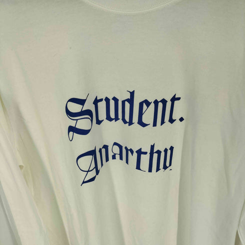 ジャーナルスタンダード JOURNAL STANDARD STUDENT APATHY×ORIENS フロントプリント クルーネック ロングスリーブ メンズ JPN:XL