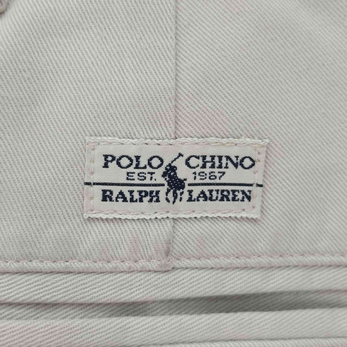 ポロラルフローレン POLO RALPH LAUREN 90S USA製 2タック チノ ANDREW PANT アンドリュー パンツ メンズ 36×32
