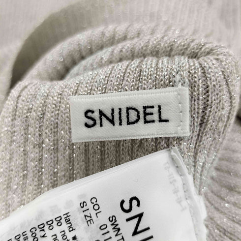 スナイデル snidel 25SS キャミニットプルオーバー レディース FREE