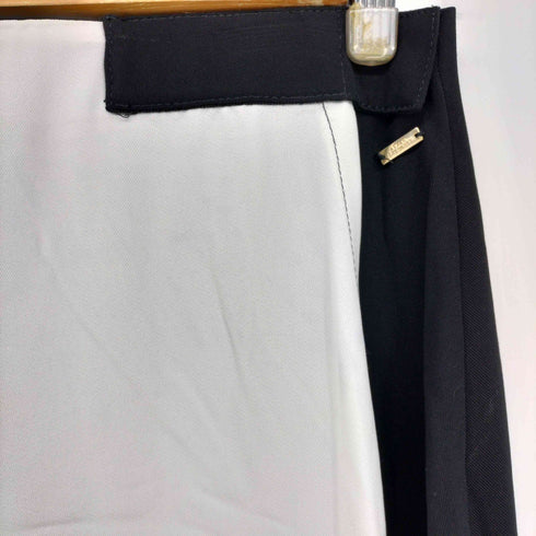 アルマーニエクスチェンジ ARMANI EXCHANGE モノクロ ラップスカート レディース 6