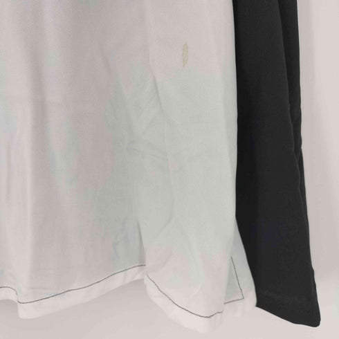 アルマーニエクスチェンジ ARMANI EXCHANGE モノクロ ラップスカート レディース 6