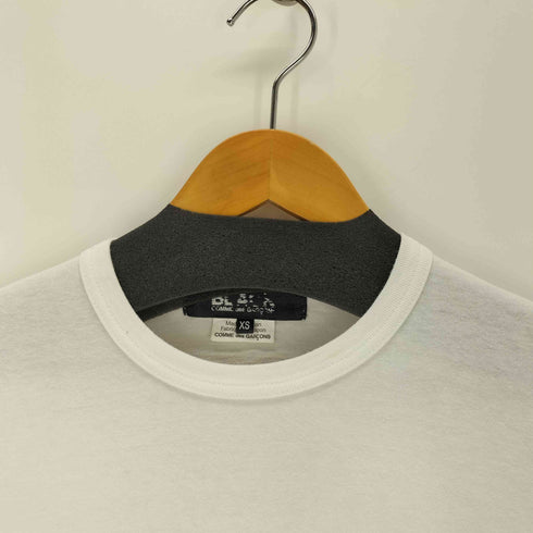ブラックコムデギャルソン BLACK COMME des GARCONS 22SS バッククロスデザイン Tシャツ レディース XS