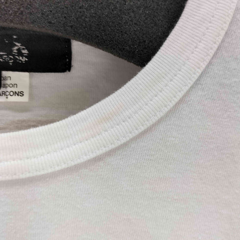 ブラックコムデギャルソン BLACK COMME des GARCONS 22SS バッククロスデザイン Tシャツ レディース XS