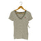 ポロラルフローレン POLO RALPH LAUREN ポニー刺繍 ボーダー VネックTシャツ レディース import:M