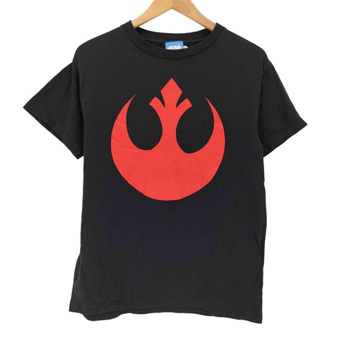 STAR WARS ムービーロゴプリント クルーネックTシャツ メンズ import:S