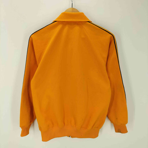 アディダス adidas 70-80S デサント製 トレフォイルロゴ アーム 3ストライプ トラックジャケット ジャージ vintage ヴィンテージ メンズ