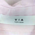 VIA リネンコットン レギュラーカラーS/S シャツ レディース