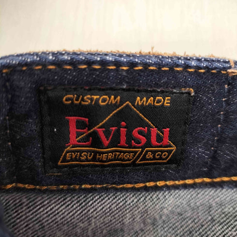 エヴィス EVISU Seagull Print and Multi-Pocket Fashion Fit Denim Shorts レディース 24 150/66A