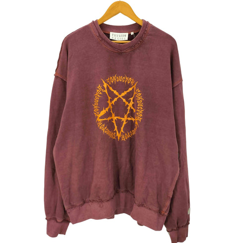 el conductorH 24AW PIGMENT DYE COTTON CREWNECK SWEATERPENTAGRAM ピグメントダイ スウェット トレーナー メンズ JPN:4