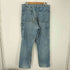 ザラ ZARA バギー ワイド ペインター ダブルニー デニム パンツ メンズ US:34-35