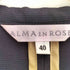 ハナエモリ HANAE MORI ALMA EN ROSE ポリコットン テーラードジャケット&スカート セットアップ レディース 40
