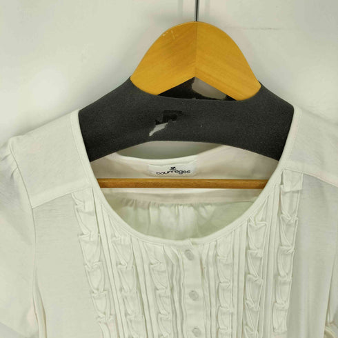 クレージュ courreges フリル プルオーバー チュニック レディース EUR:38