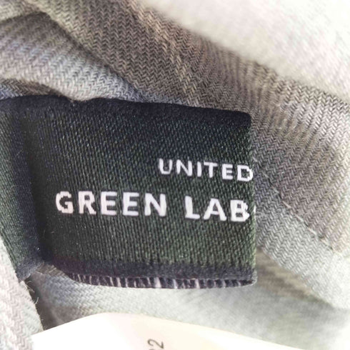 ユナイテッドアローズグリーンレーベルリラクシング UNITED ARROWS green label relaxing ポリウール レギュラーカラーストライプL/S シャツ レディース FREE