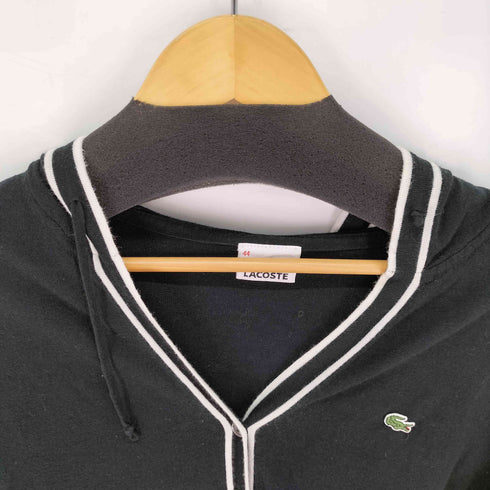 ラコステ LACOSTE コットンレーヨン フード カーディガン レディース EUR:44