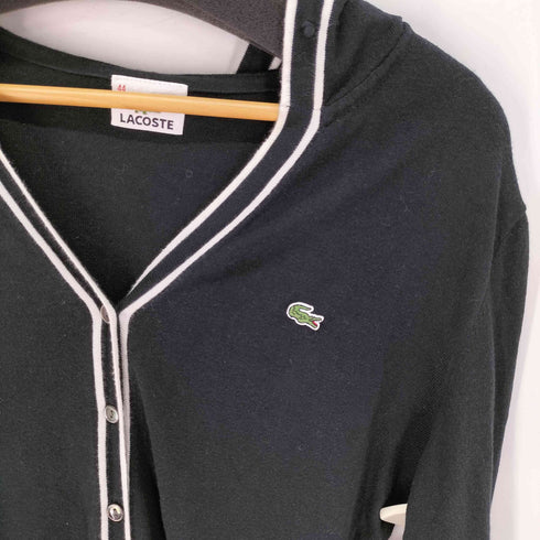 ラコステ LACOSTE コットンレーヨン フード カーディガン レディース EUR:44
