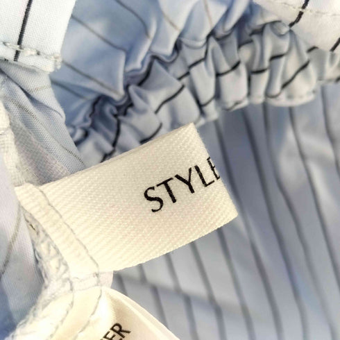 スタイルミキサー STYLEMIXER ヘムギャザーショートシャツ レディース FREE