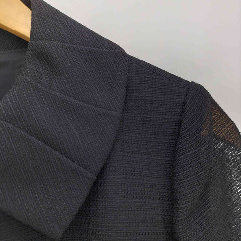 クロエ Chloe FORMAL トリアセテート混 メッシュ袖 プリーツ襟 ジャケット&スカート セットアップ レディース 11AR