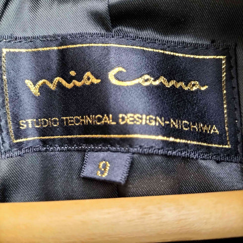 Mia Coma カシミア100 ステンカラーコート レディース JPN:9号