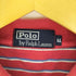 ポロバイラルフローレン Polo by RALPH LAUREN ボーダー コットン クロップドポロシャツ レディース LL