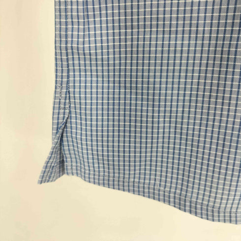 ラコステ LACOSTE グラフチェック ロゴ刺繍 S/S レギュラーカラーシャツ レディース EUR:40