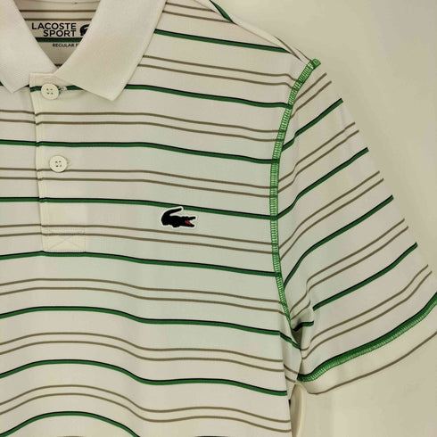 ラコステスポーツ LACOSTE SPORT ウルトラドライボーダー ゴルフポロシャツ メンズ import:S