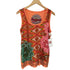 デシグアル Desigual 総柄 スパンコール ノースリーブトップス タンクトップ レディース import:M