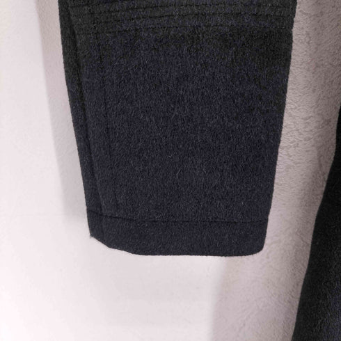 イーズィーバイゼニア E.Z BY ZEGNA アンゴラ&ラムウール キルティングライナー付 ステンカラーコート メンズ L